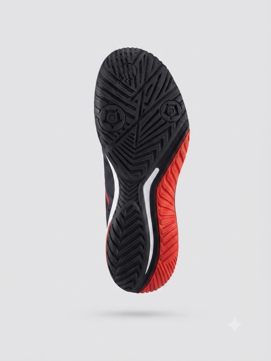 UNIQE SHOES PRO UN 1 RED BLACK WHITE