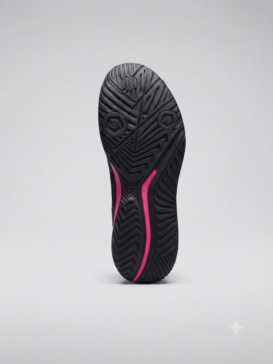 UNIQUE SHOES PROUN 2 PINK BLACK