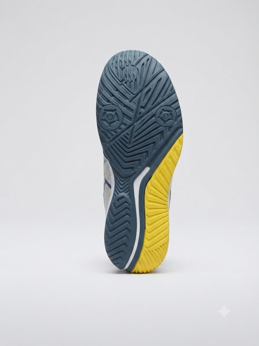 UNIQUE SHOES PRO UN1 YELLOW BLUE WHITE