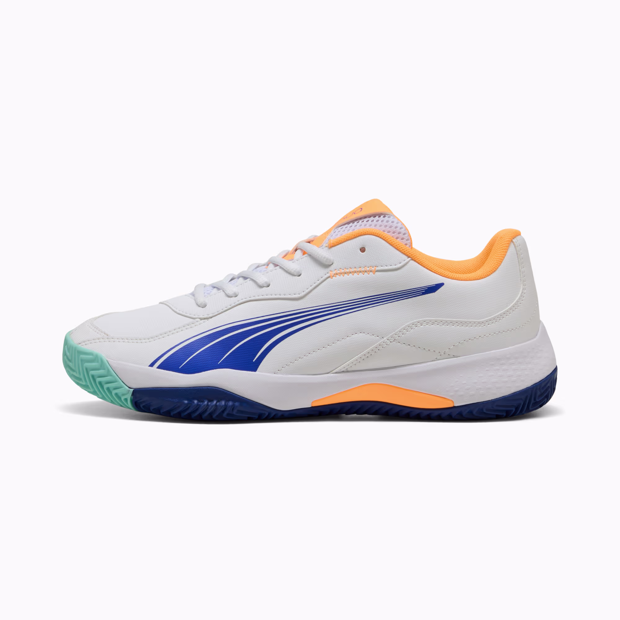 PUMA MEN NOVA SMASH WHITE VIVID BLUE HEAT