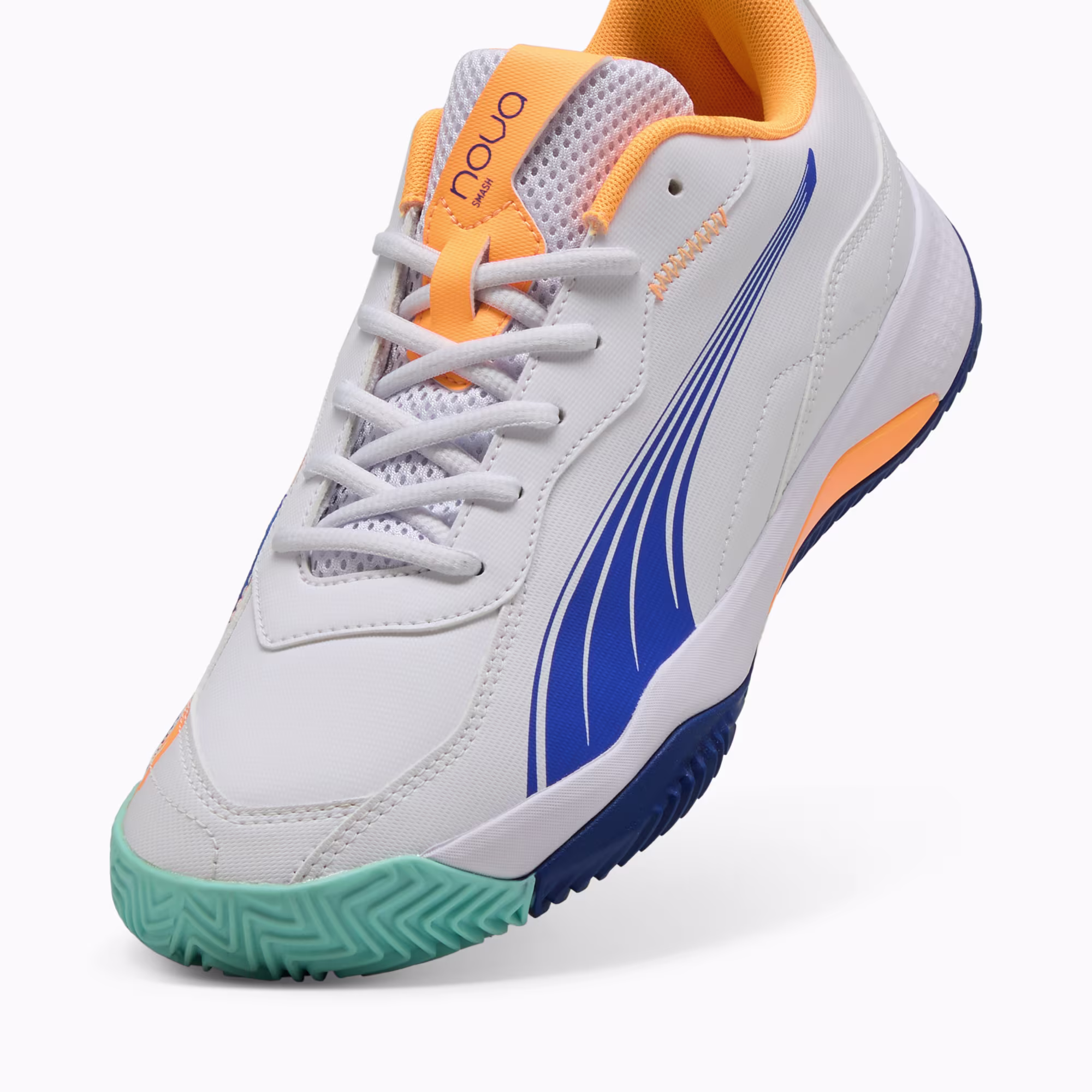 PUMA MEN NOVA SMASH WHITE VIVID BLUE HEAT