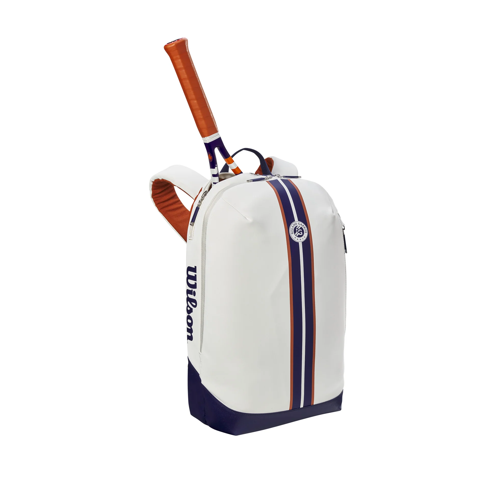 WILSON ROLAND GARROS SUPER TOUR BACKPACK NAVY WHITE
