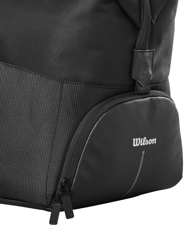 WILSON RF PRACTICE RAQUET BAG BLACK