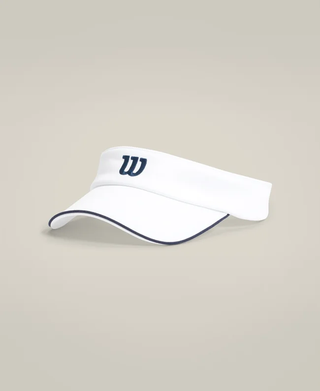 wilson visor white