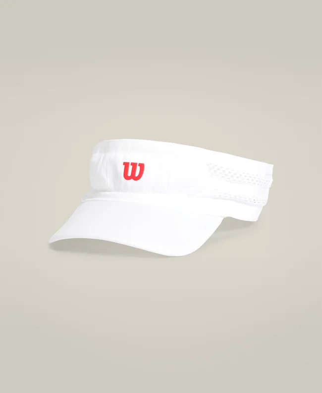 wilson visor white
