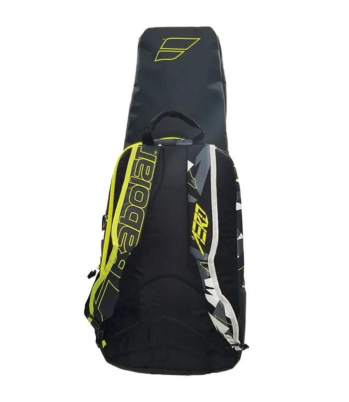 BABOLAT BACKPACK PURE AERO 370 GREY YELLOW WHITE