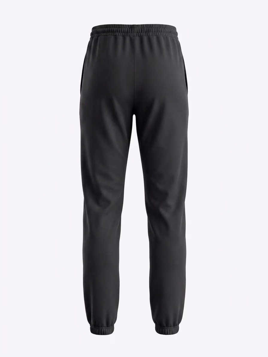 UNIPRO WOMEN-CLOSED HEM SWEAT PANTS-BLACK