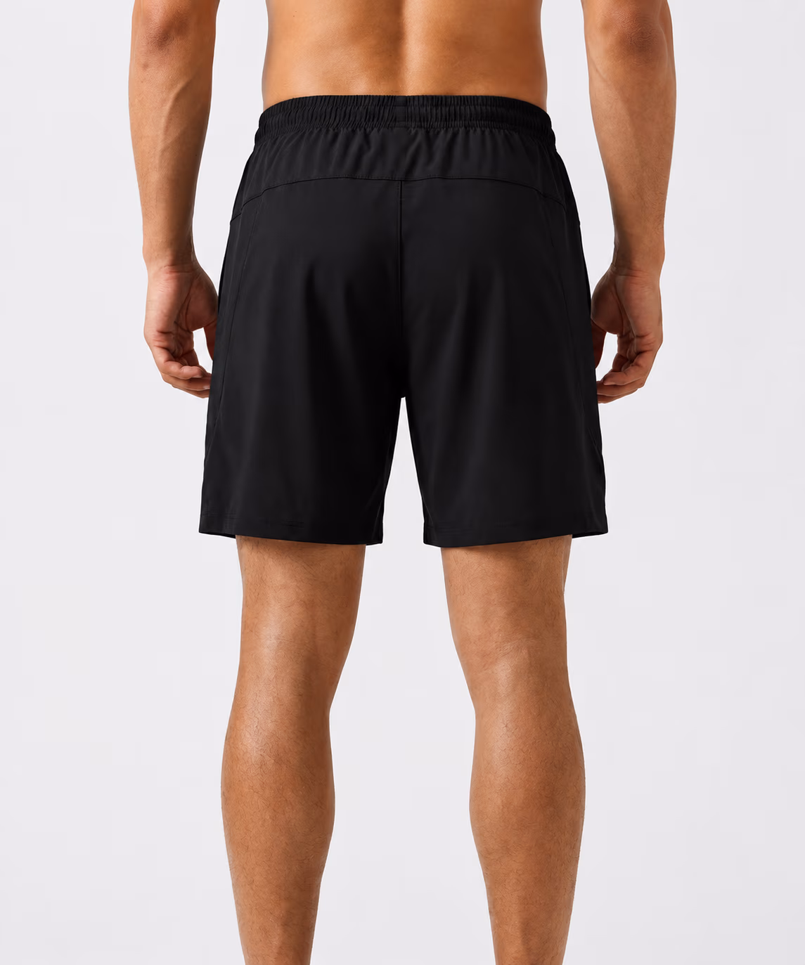UNIPRO MEN-ELITE WOVEN SHORTS-BLACK