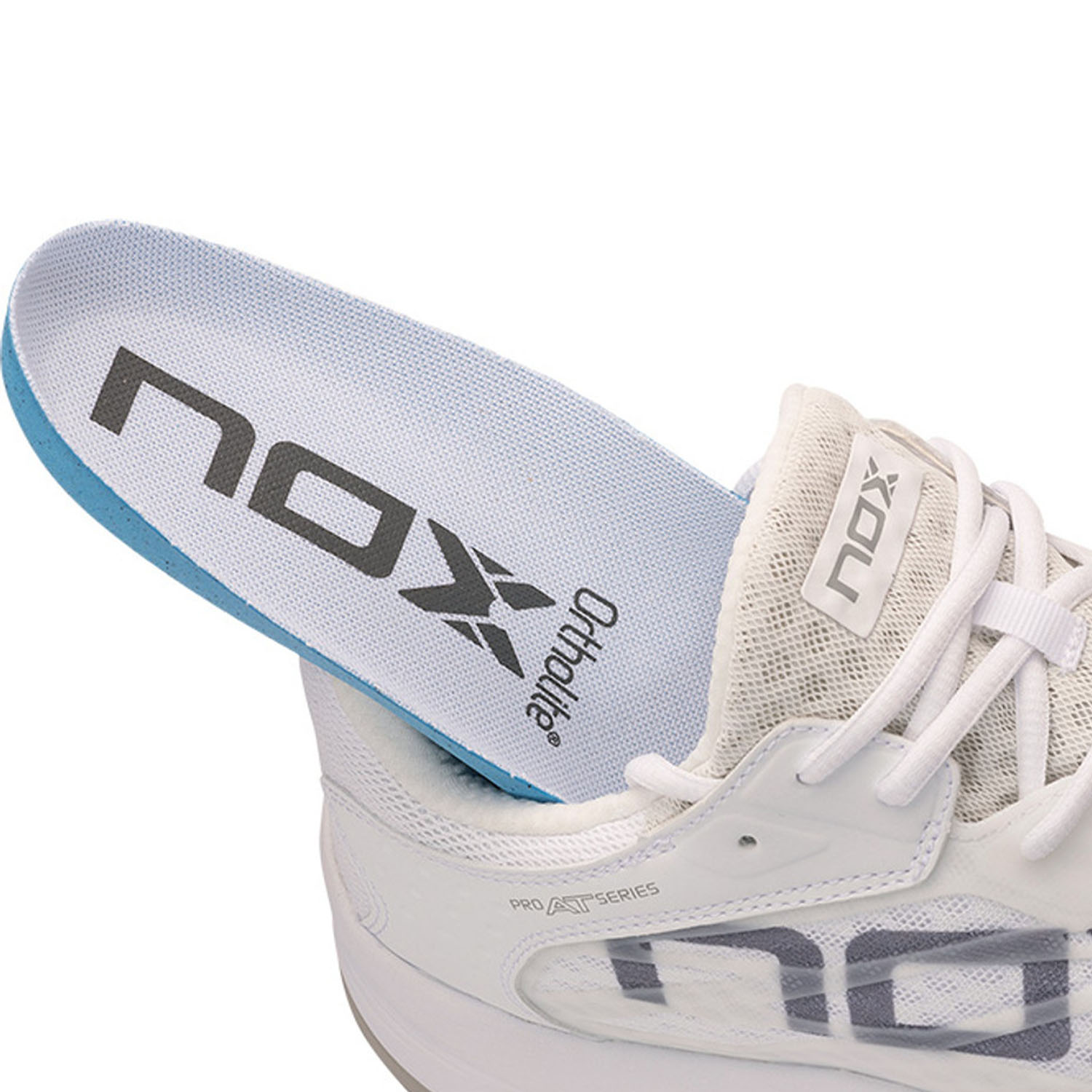 NOX SHOES AT10 WHITE GREY
