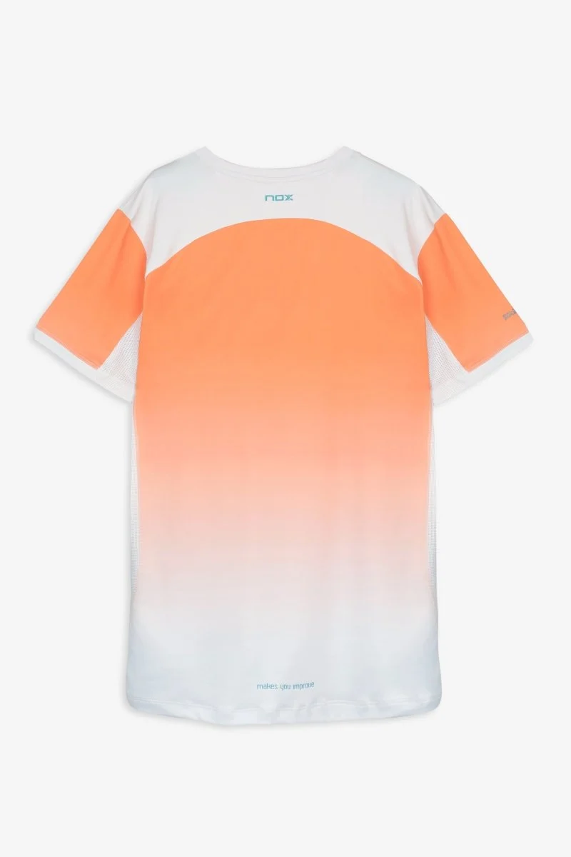 NOX MENS PRO MOCK ORANGE DEGRADED T-SHIRT