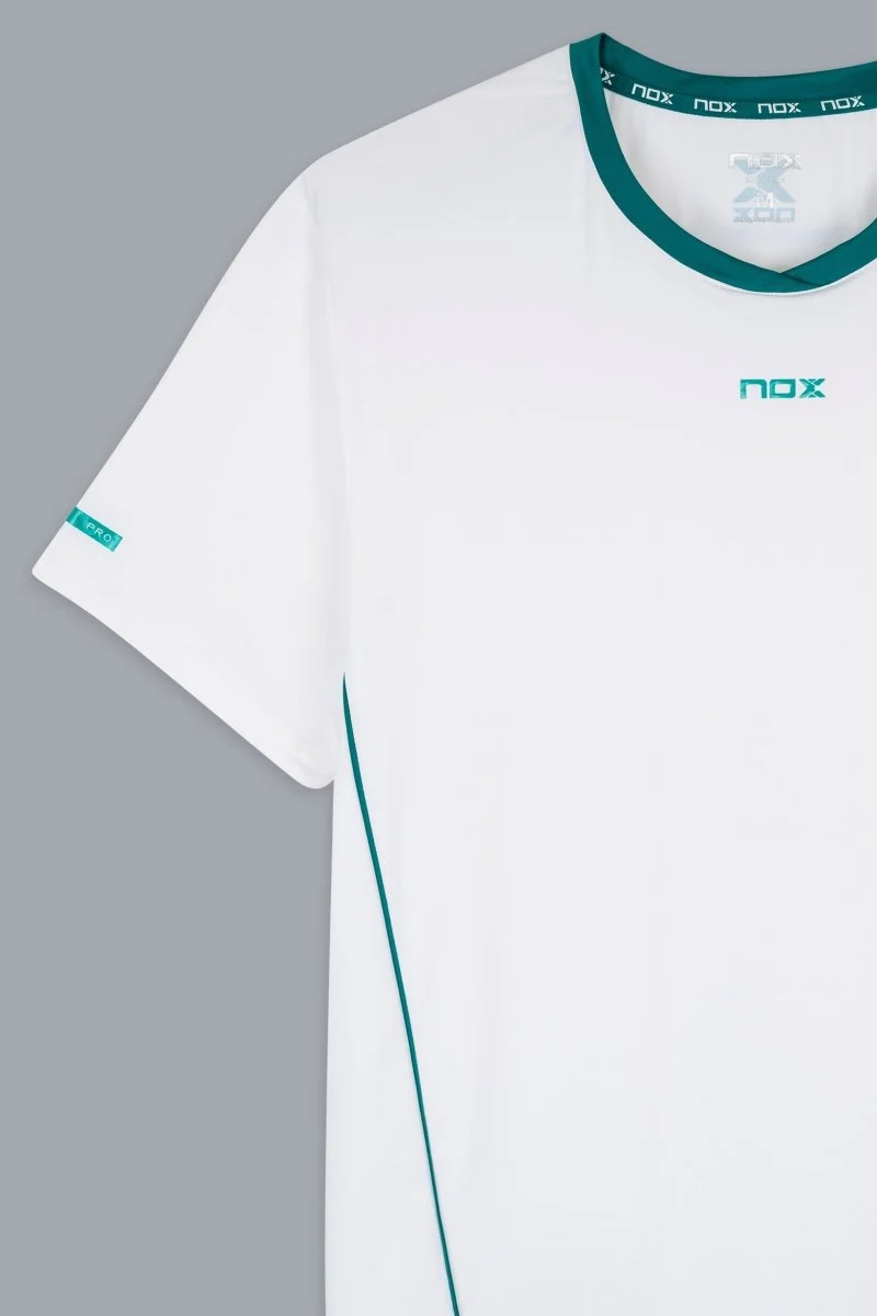 NOX MENS PRO WHITE IVY GREEN T-SHIRT