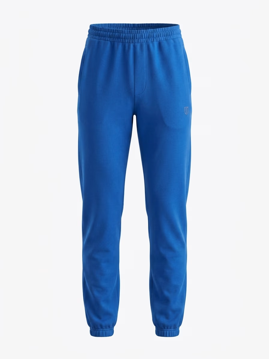 UNIPRO MEN-CLOSED HEM SWEAT PANTS-BLUE