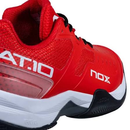 NOX AT10 FIERY RED BLACK SHOES