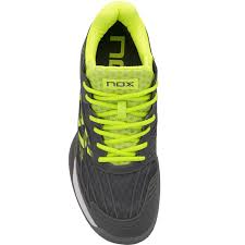NOX CALZADO AT10 LUX GRIS AMARILLO FLUOR SHOES
