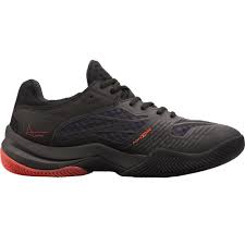 NOX CALZADO AT10 LUX NEGRO ROJO
