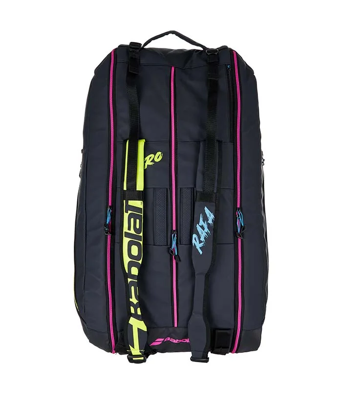 BABOLAT RH12 PURE AERO RAFA BLUE YELLOW PINK