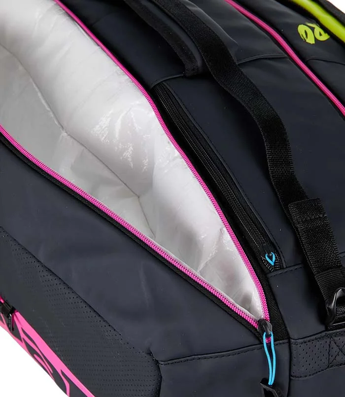 BABOLAT RH12 PURE AERO RAFA BLUE YELLOW PINK