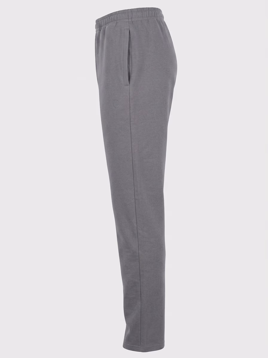 UNIPRO MEN-OPEN HEM SWEAT PANTS-ANTHRACITE