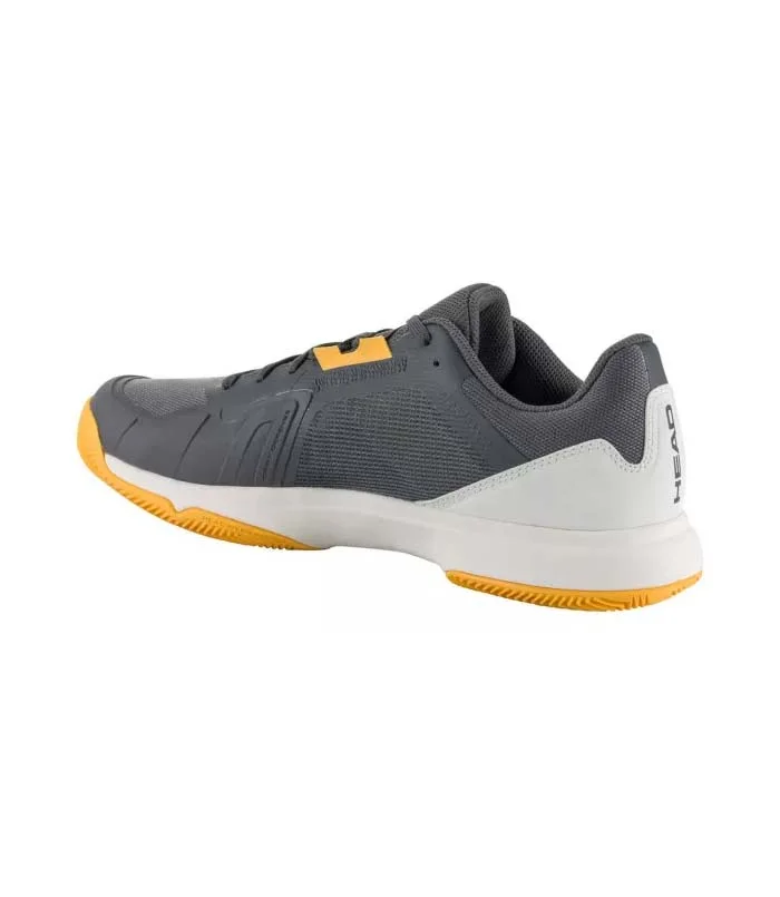 HEAD SPRINT TEAM 3.5 CLAY DARK GREY YELOW