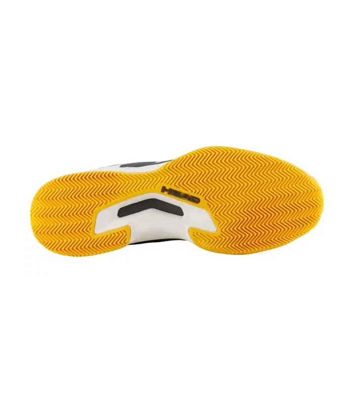 HEAD SPRINT TEAM 3.5 CLAY DARK GREY YELOW