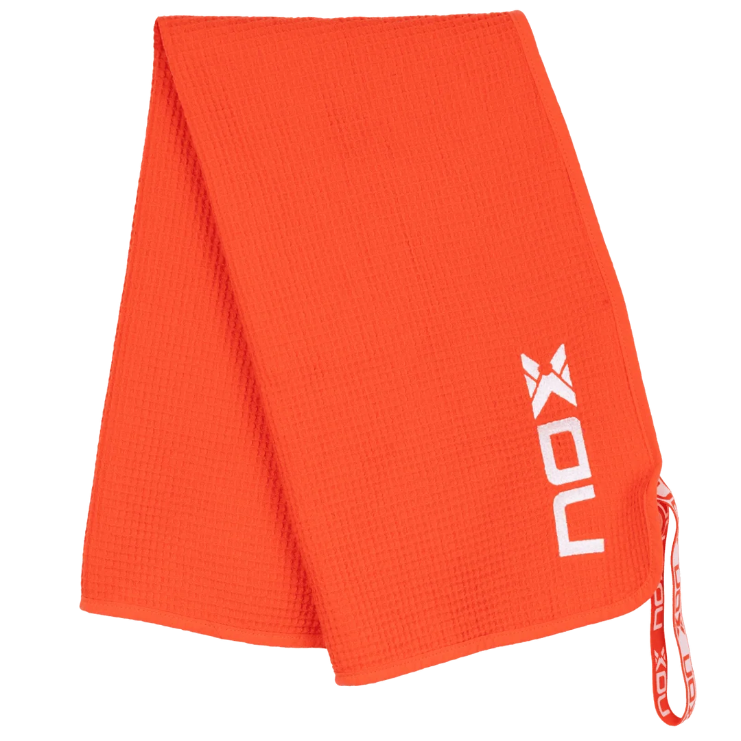 NOX TOALLA ALGODON 50*90  WHITE RED TOWEL