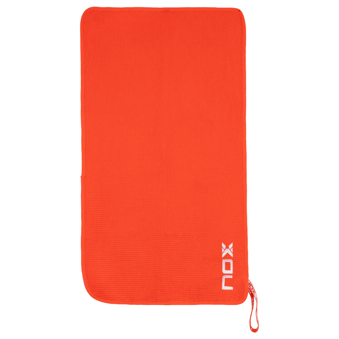NOX TOALLA ALGODON 50*90  WHITE RED TOWEL