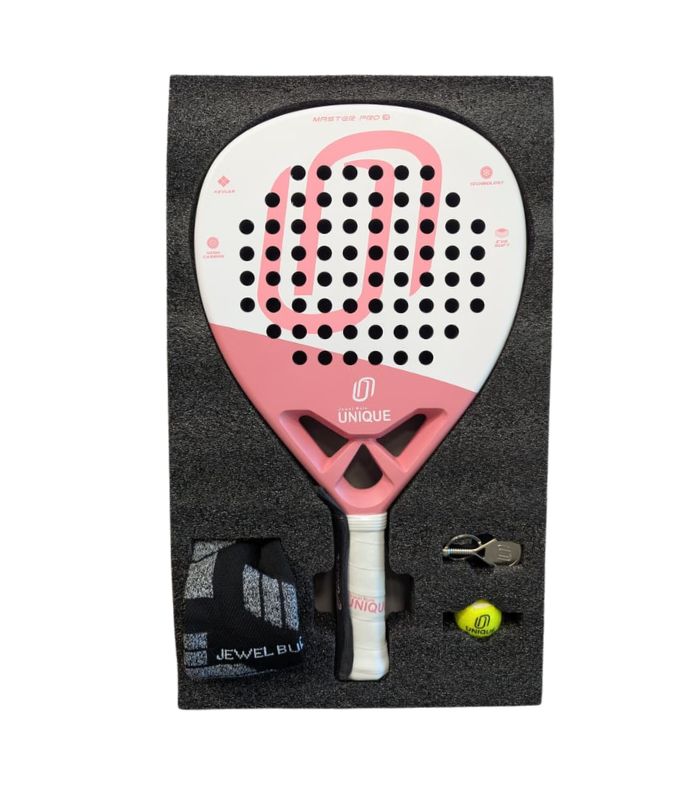 UNOQUE PADEL RACKET BLACK RED