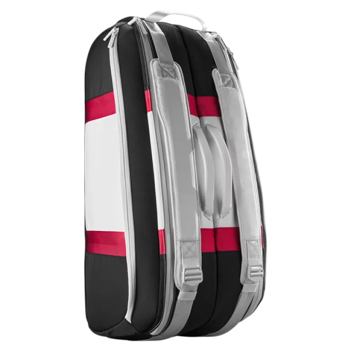 WILSON COURAGE COLLECTION RACQUET BAG 9PK BLACK