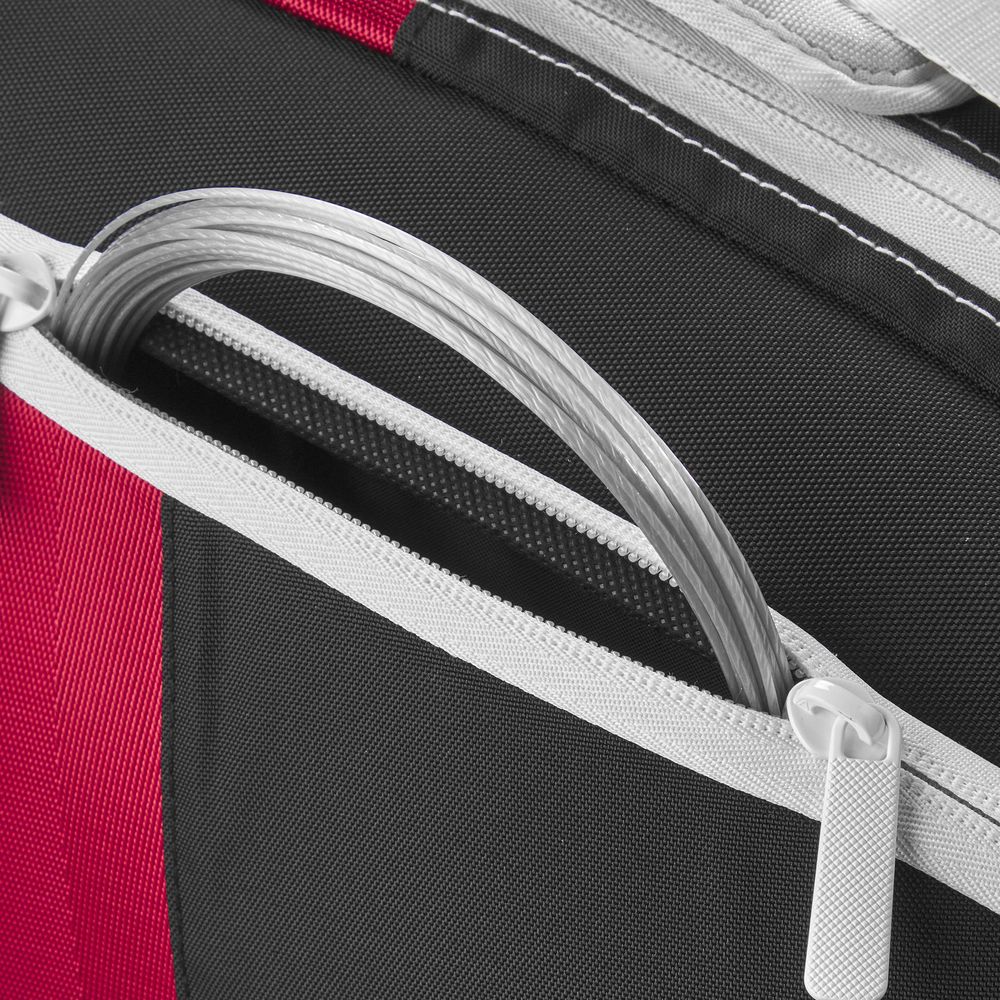 WILSON COURAGE COLLECTION RACQUET BAG 9PK BLACK